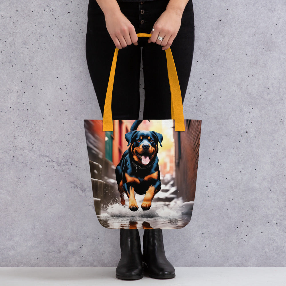 Tote bag-Rottweiler V14