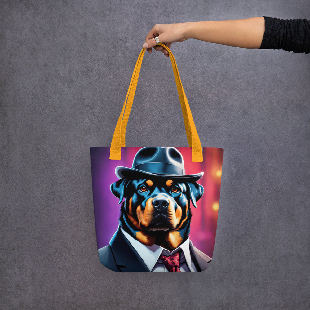 Tote bag-Rottweiler V11