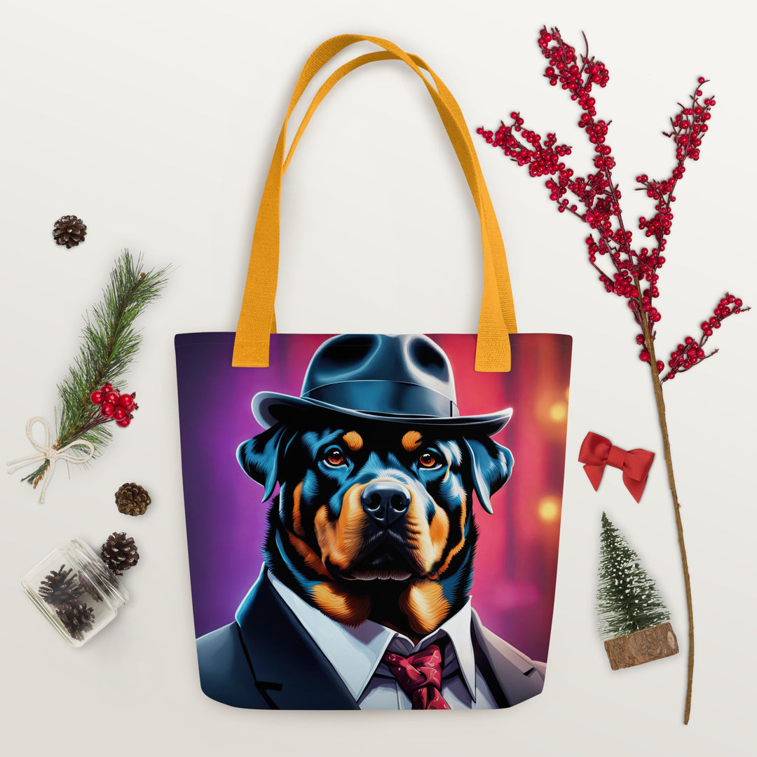 Tote bag-Rottweiler V11