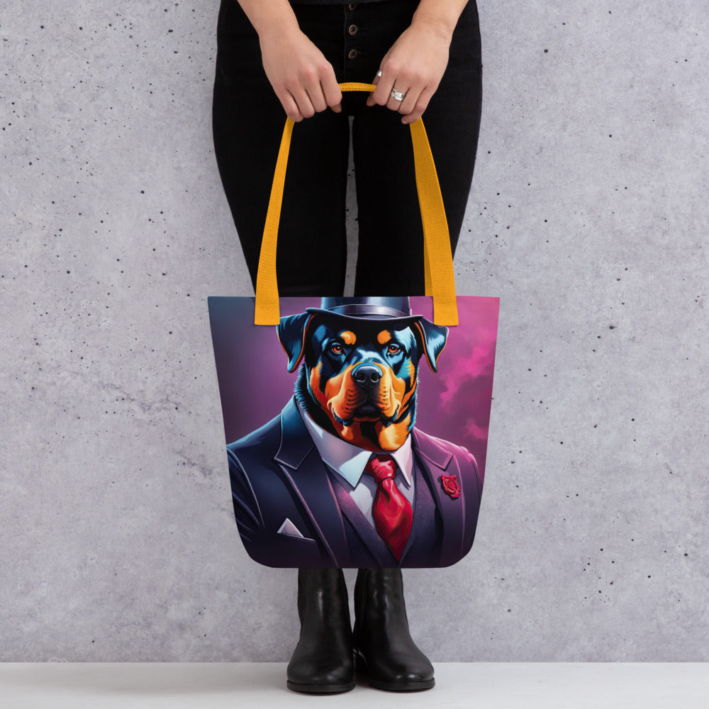 Tote bag-Rottweiler V8