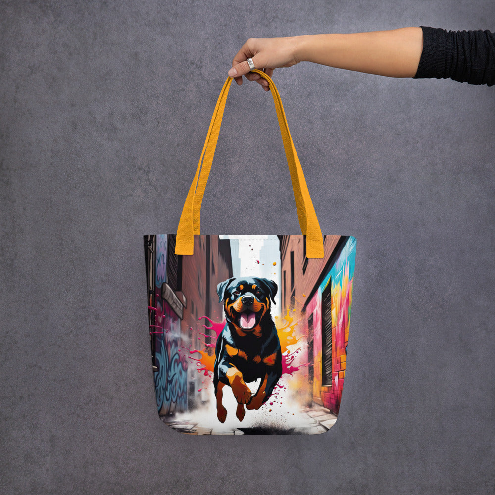 Tote bag-Rottweiler V5