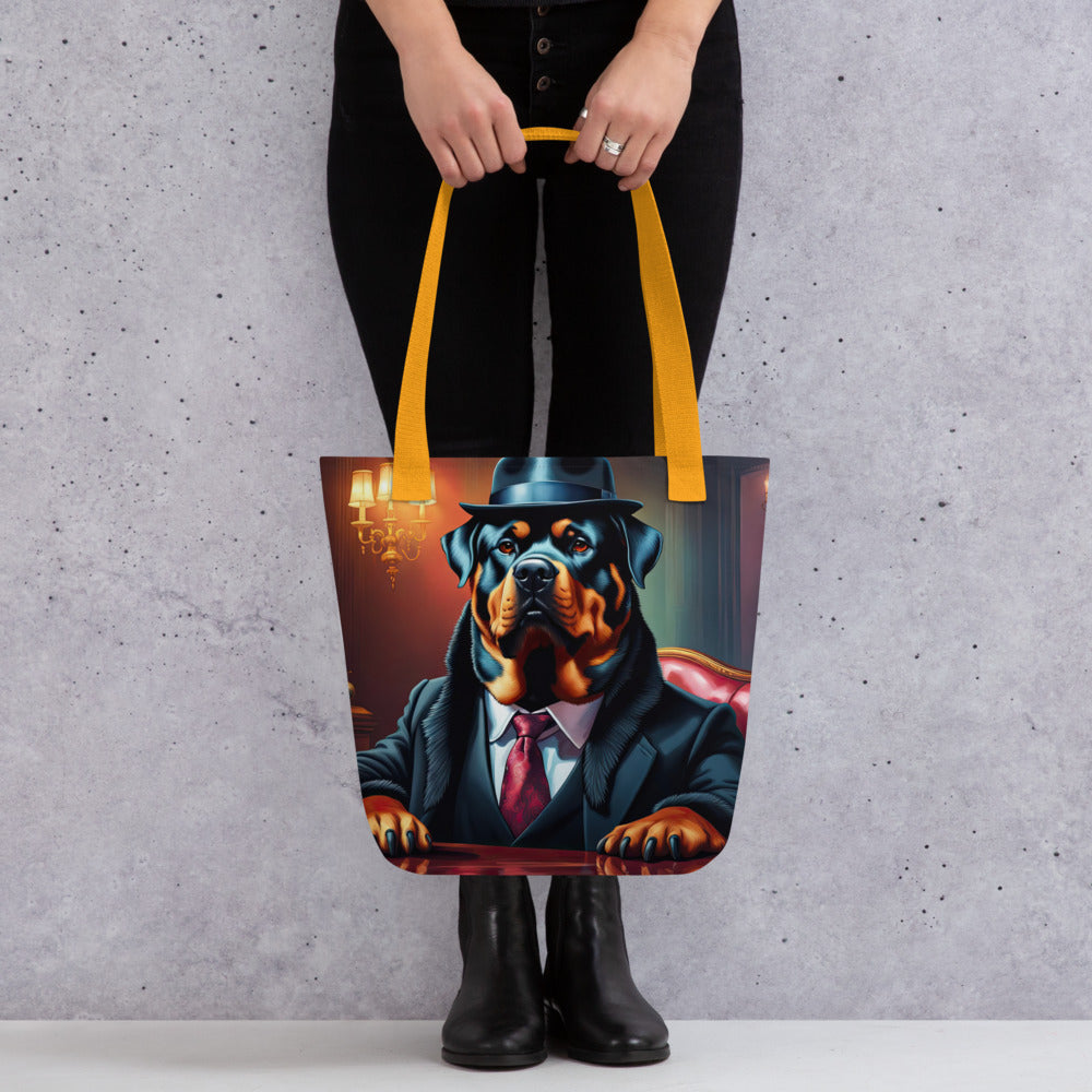 Tote bag-Rottweiler