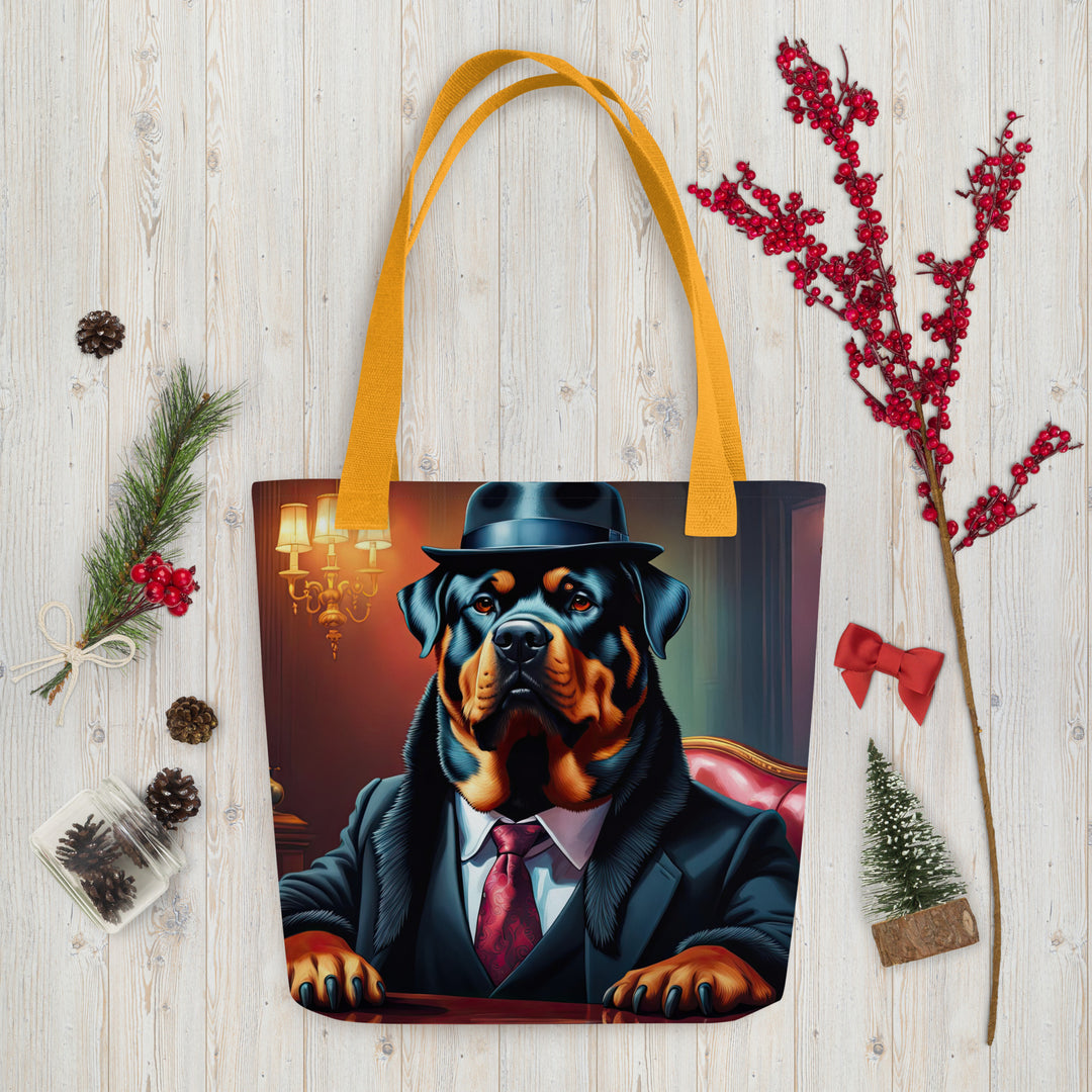 Tote bag-Rottweiler