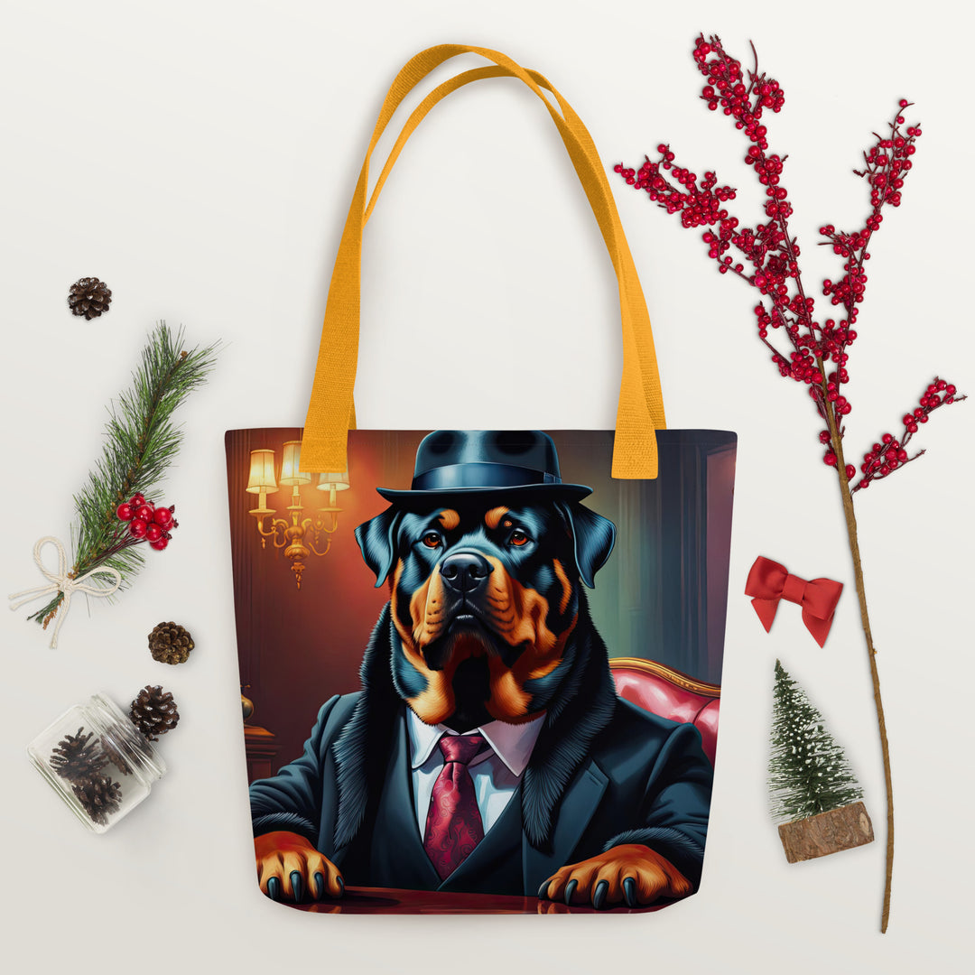 Tote bag-Rottweiler