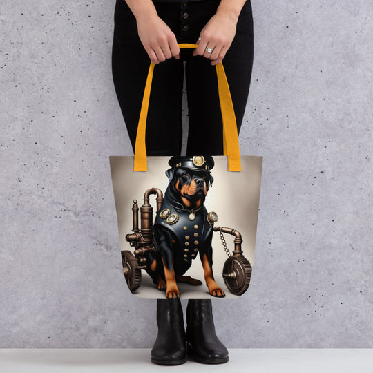 Tote bag-Rottweiler V21