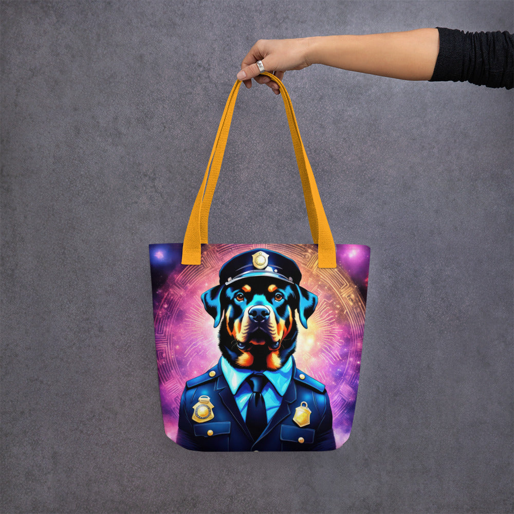 Tote bag-Rottweiler V22