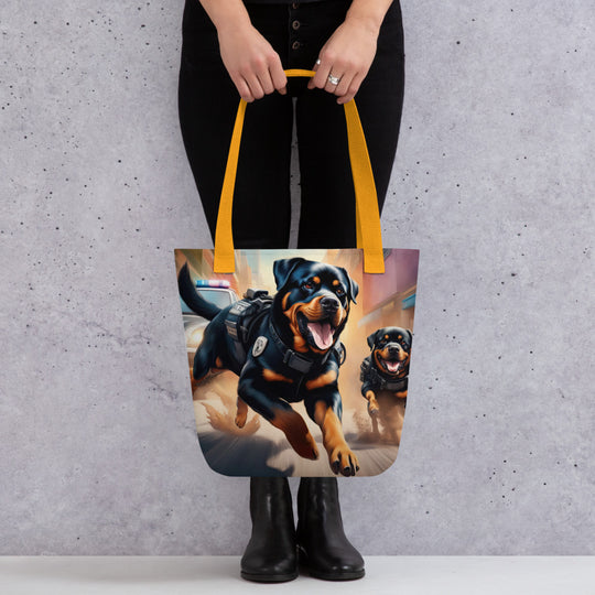 Tote bag-Rottweiler V24