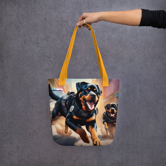 Tote bag-Rottweiler V24