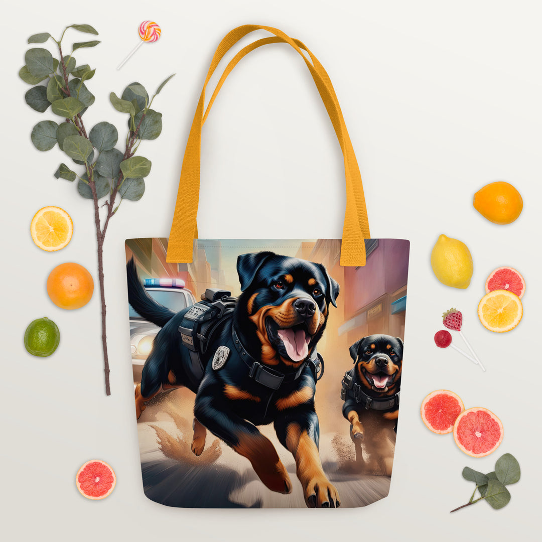 Tote bag-Rottweiler V24