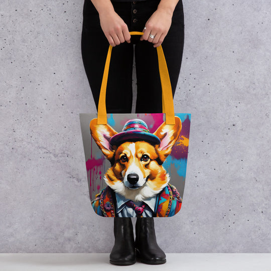 Tote bag-Pembroke Welsh Corgi V7