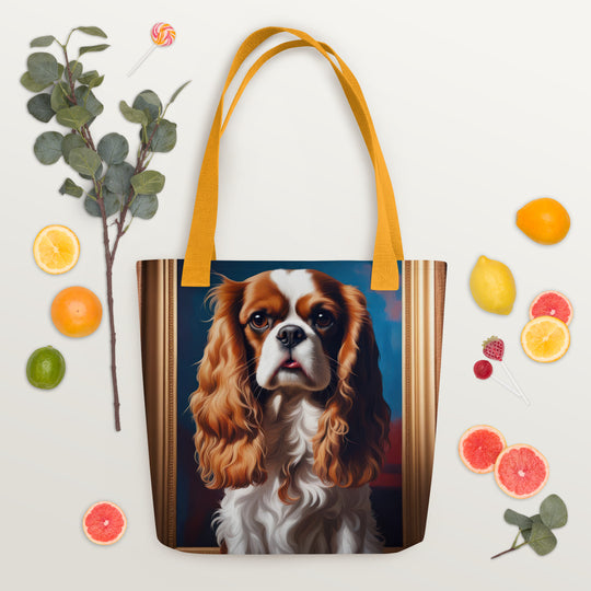 Tote bag-Cavalier King Charles Spaniel V3