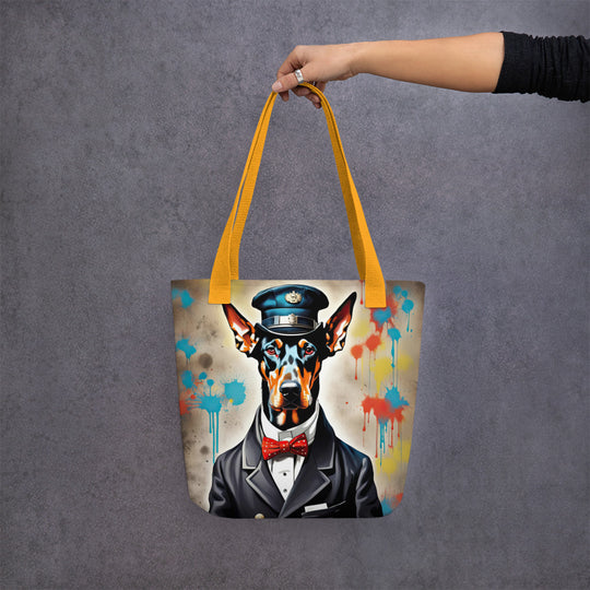 Tote bag-Doberman Pinscher V4