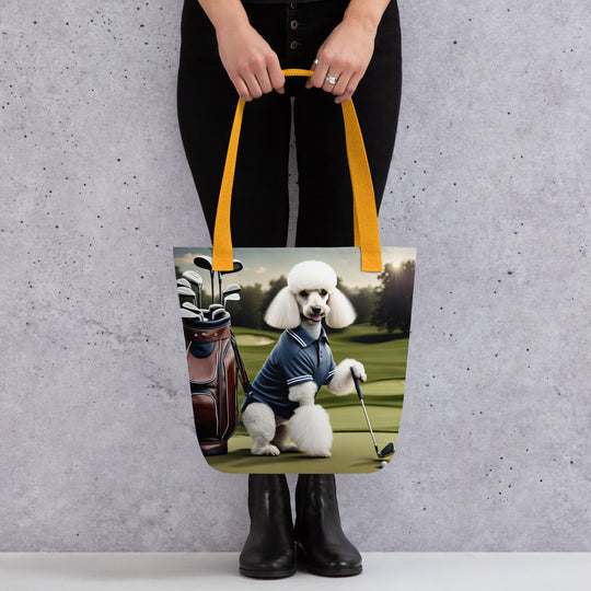 Tote bag-Poodle V4