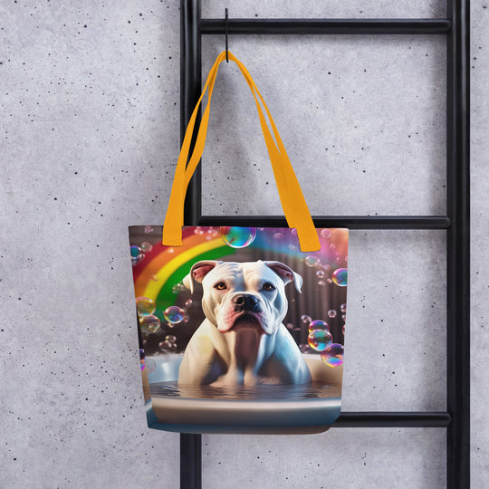 Tote bag- American Bulldog Romantic