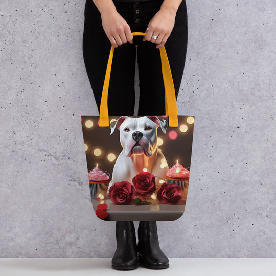 Tote bag-American Bulldog Romantic V2