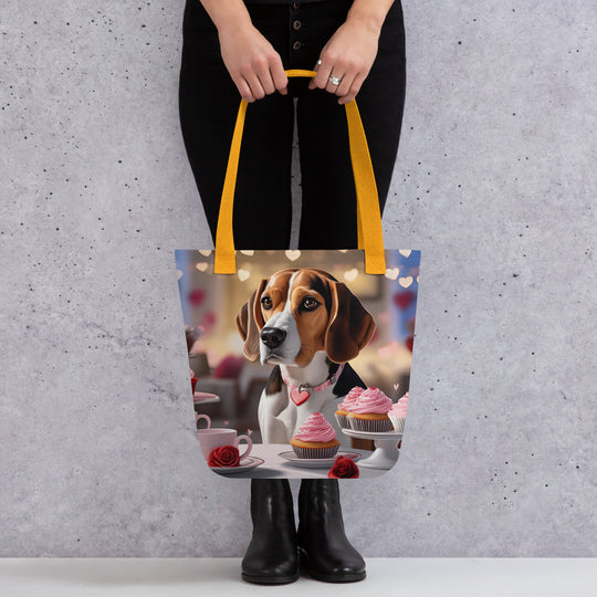 Tote bag-Beagle Romantic V2