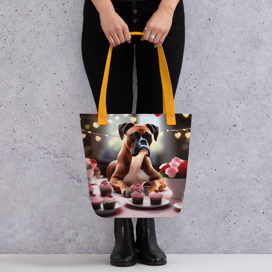 Tote bag-Boxer Romantic V2