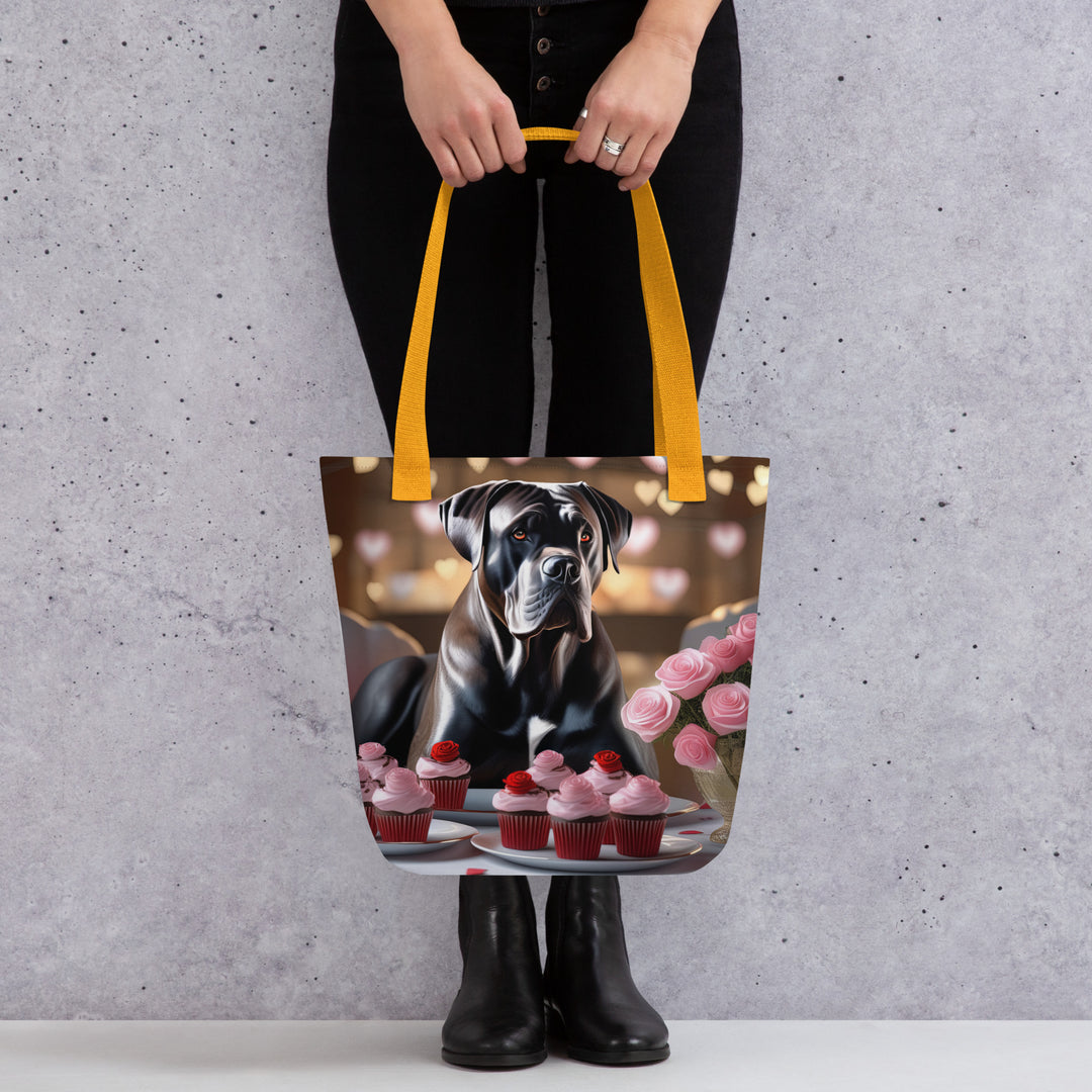 Tote bag-Cane Corso Romantic