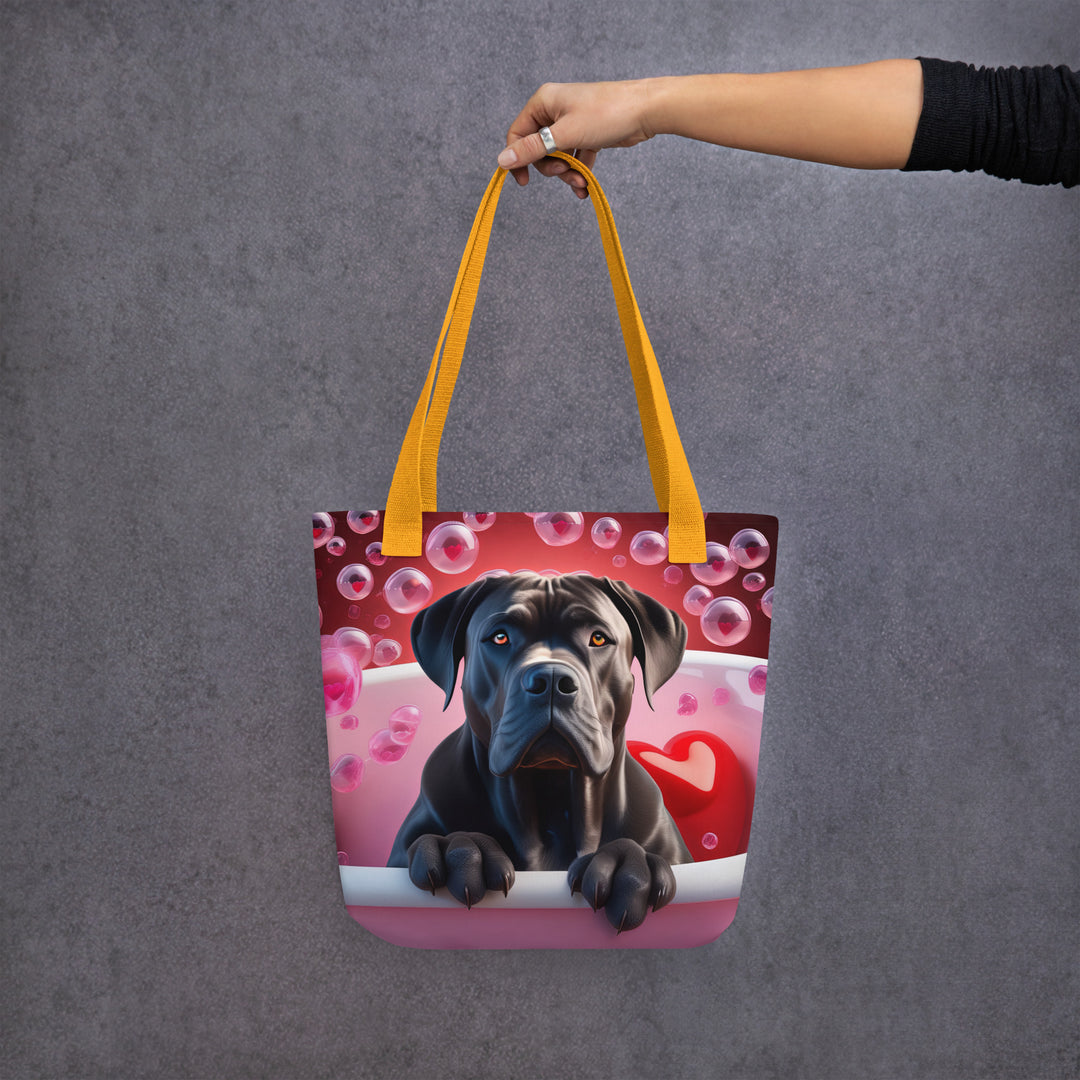 Tote bag-Cane Corso Romantic V2