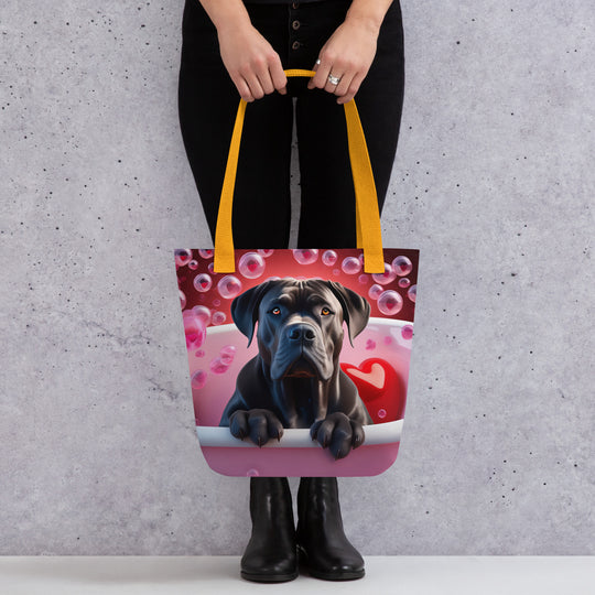 Tote bag-Cane Corso Romantic V2