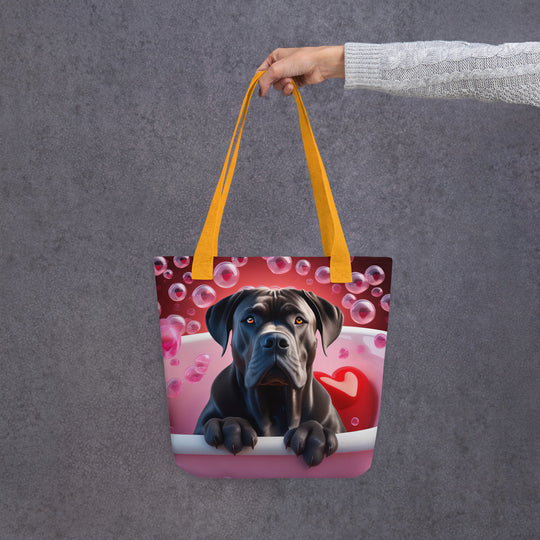 Tote bag-Cane Corso Romantic V2