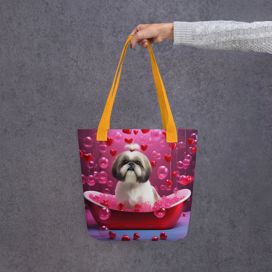 Tote bag-Shih Tzu Romantic