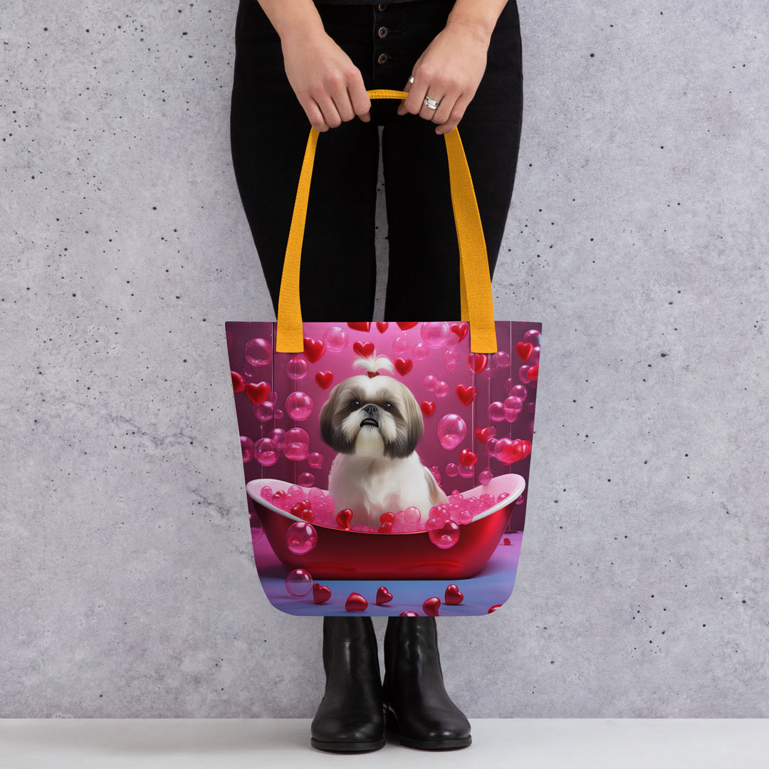 Tote bag-Shih Tzu Romantic