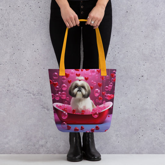 Tote bag-Shih Tzu Romantic