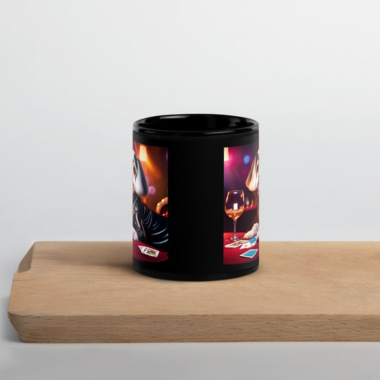 Cavachon- Black Glossy Mug v5