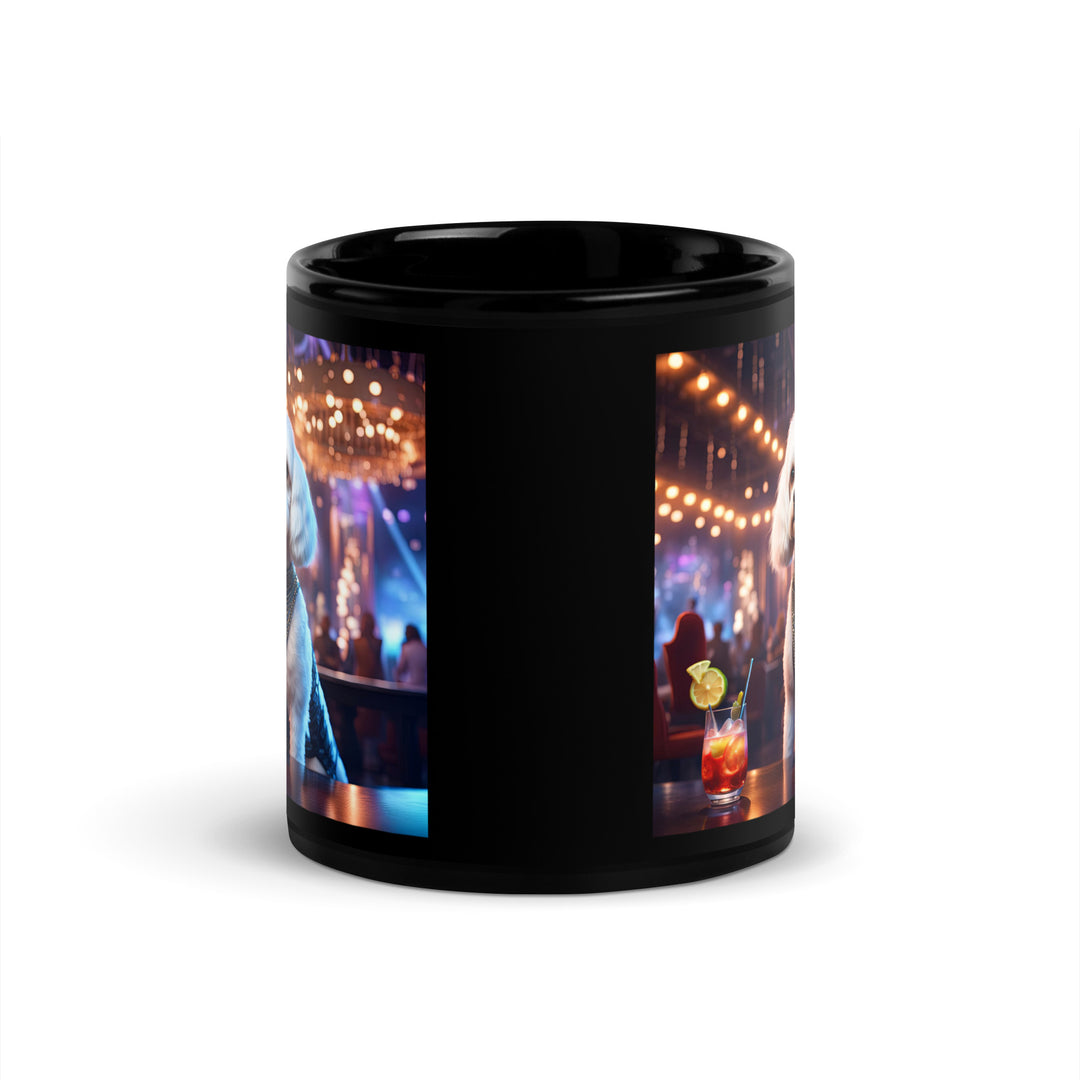 Cavachon- Black Glossy Mug v7