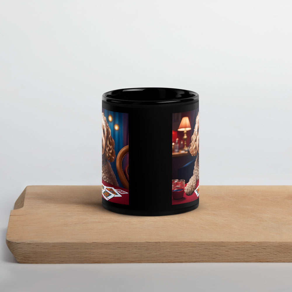 Cockapoo General- Black Glossy Mug