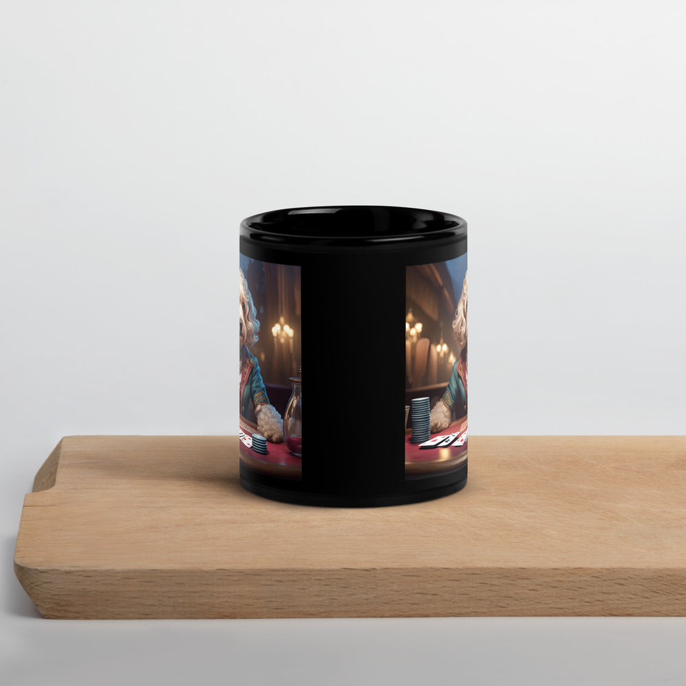 Cockapoo General- Black Glossy Mug v2