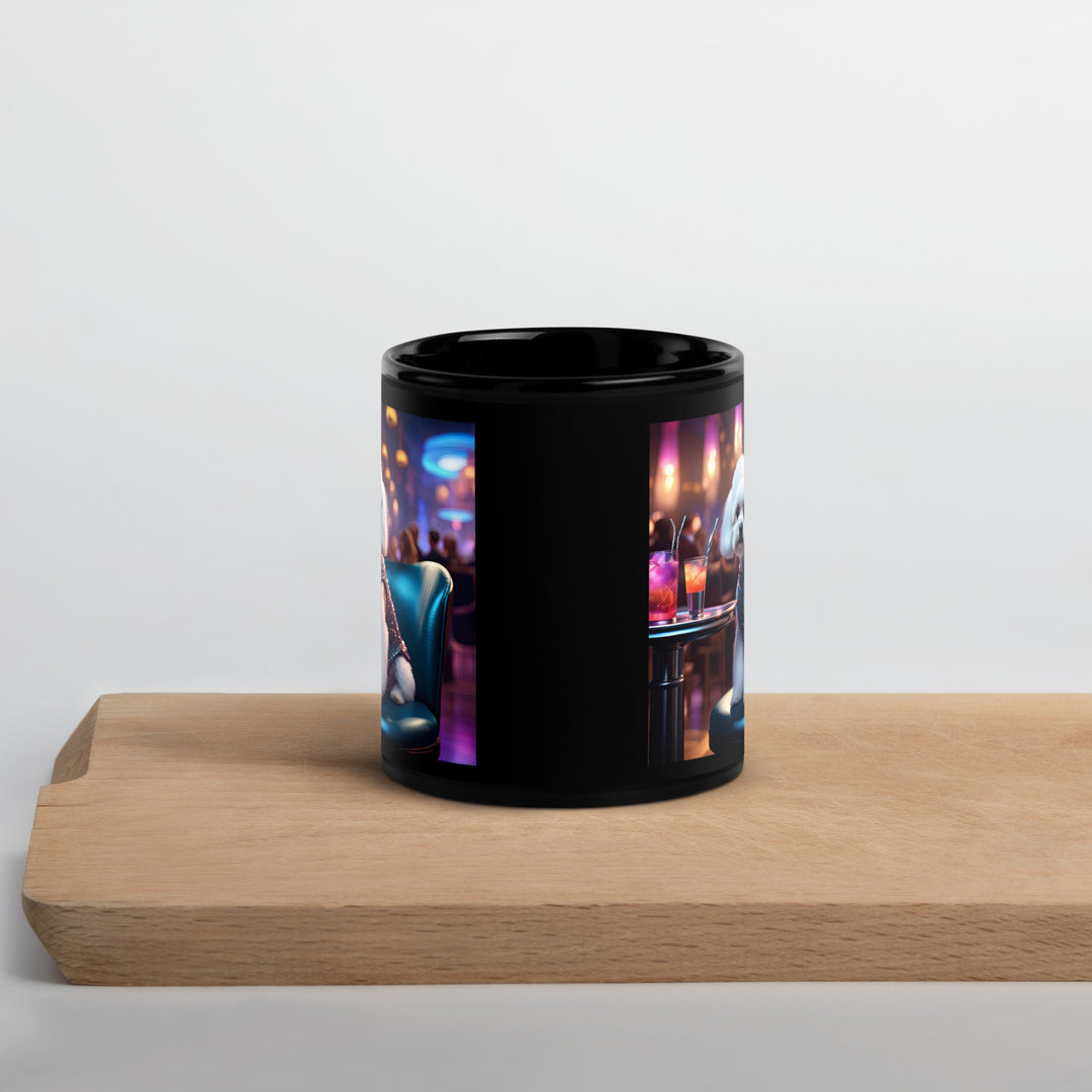 Maltipoo General- Black Glossy Mug v12