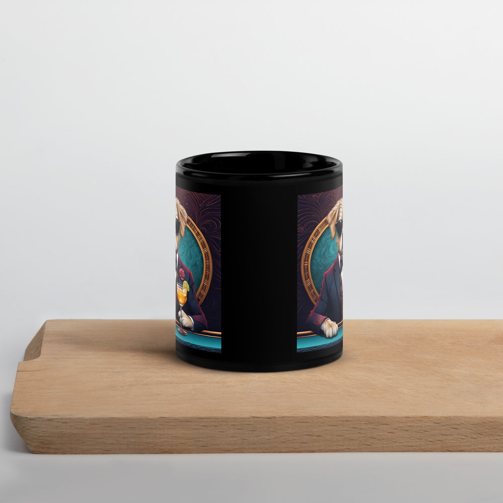 Pekapoo General- Black Glossy Mug v2