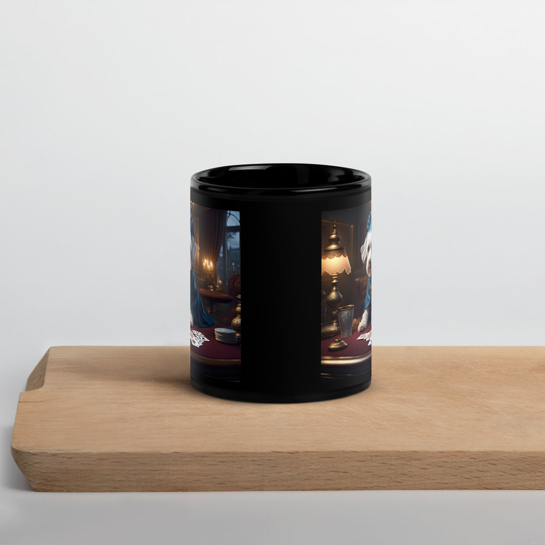 Schnoodle General- Black Glossy Mug v9