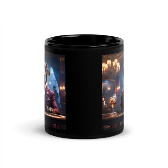 Springador General- Black Glossy Mug