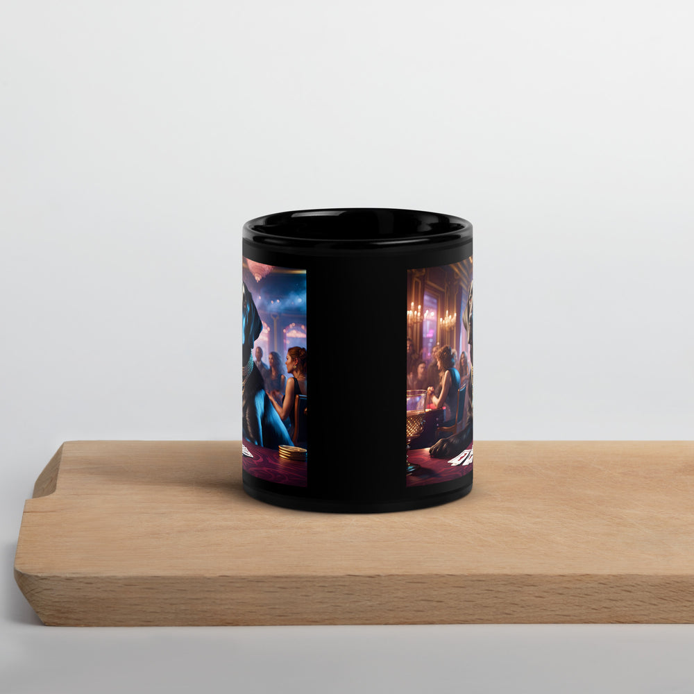 Springador General- Black Glossy Mug v9