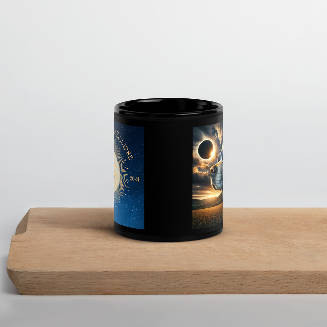 Labrador Retriever Eclipse- Black Glossy Mug v2