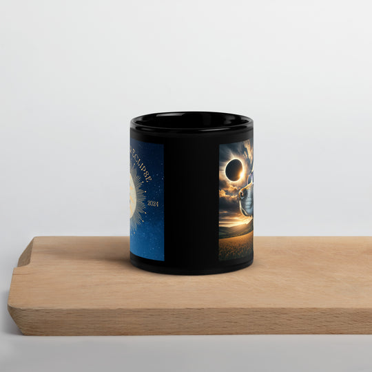 Labrador Retriever Eclipse- Black Glossy Mug v2