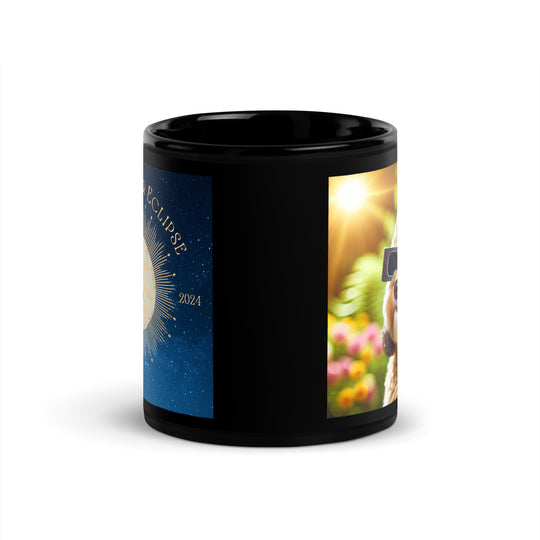 Cavapoo Eclipse- Black Glossy Mug v2