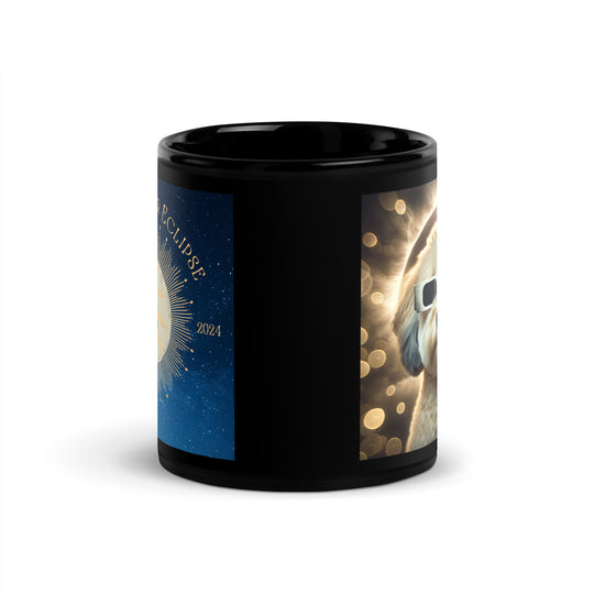 Maltipoo Eclipse- Black Glossy Mug