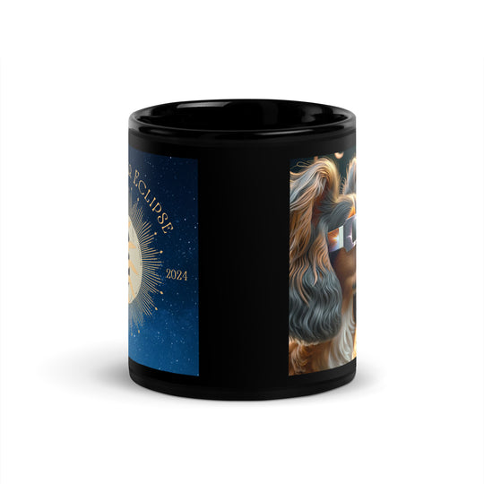 Sprocker Spaniel Eclipse- Black Glossy Mug