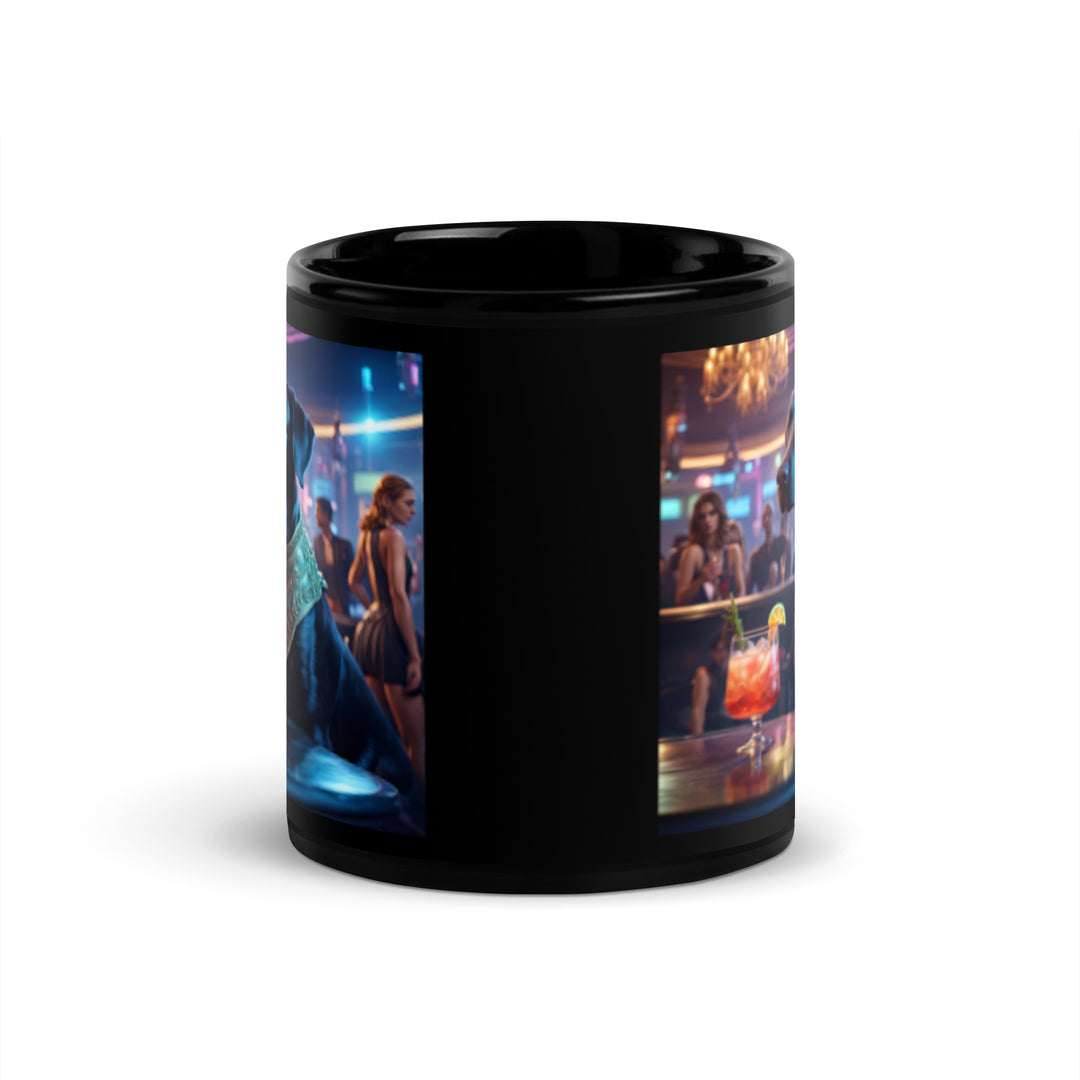 Springador General- Black Glossy Mug v17