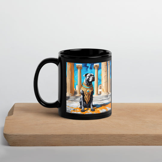 Cane Corso- Black Glossy Mug v3