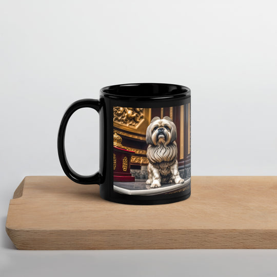 Shih Tzu- Black Glossy Mug v2