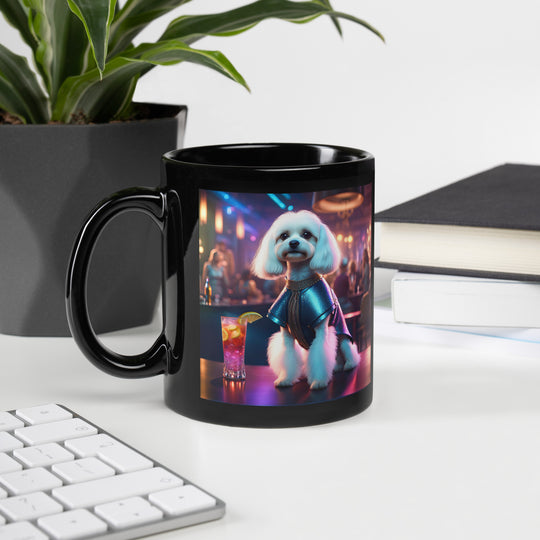 Cavachon- Black Glossy Mug