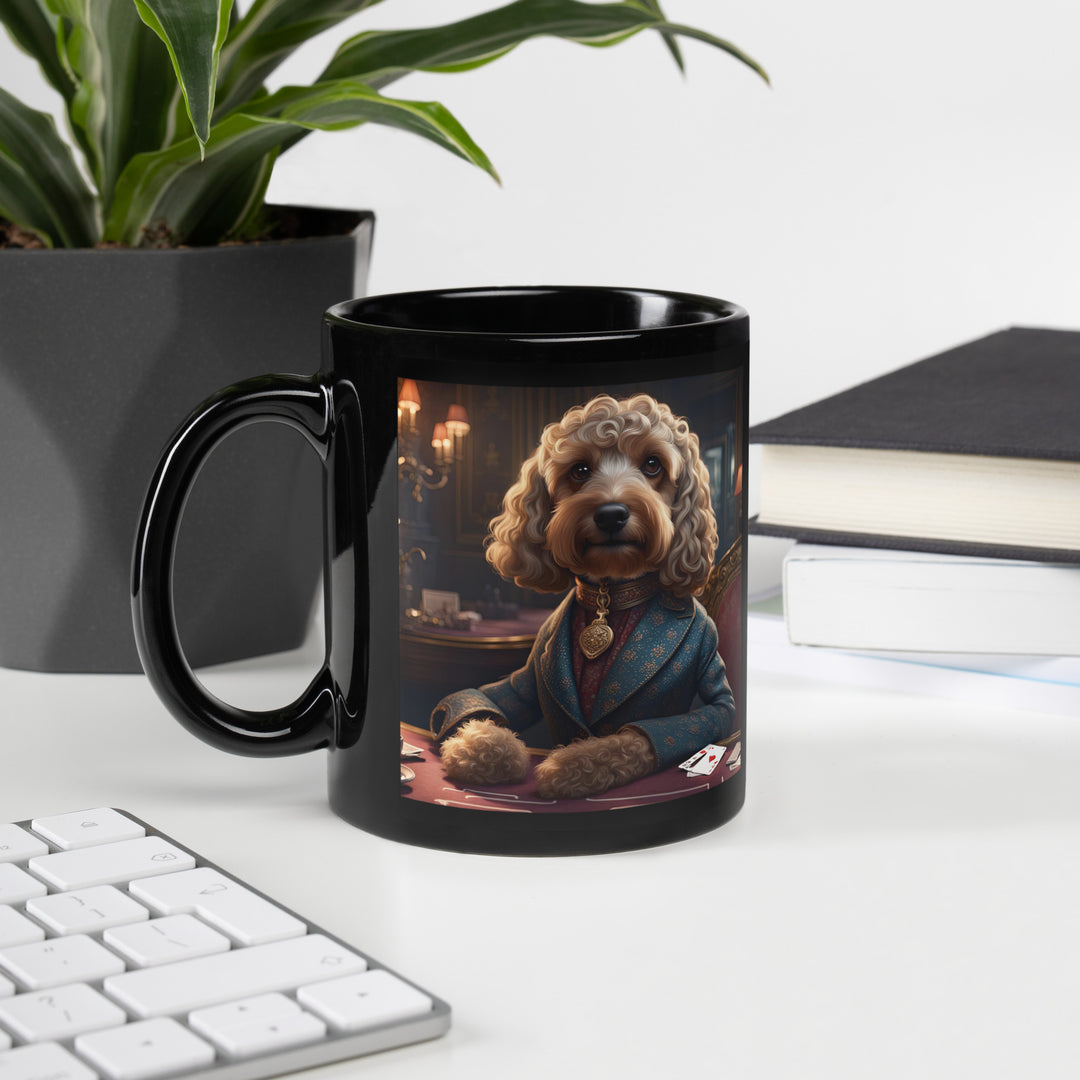 Cockapoo General- Black Glossy Mug v4