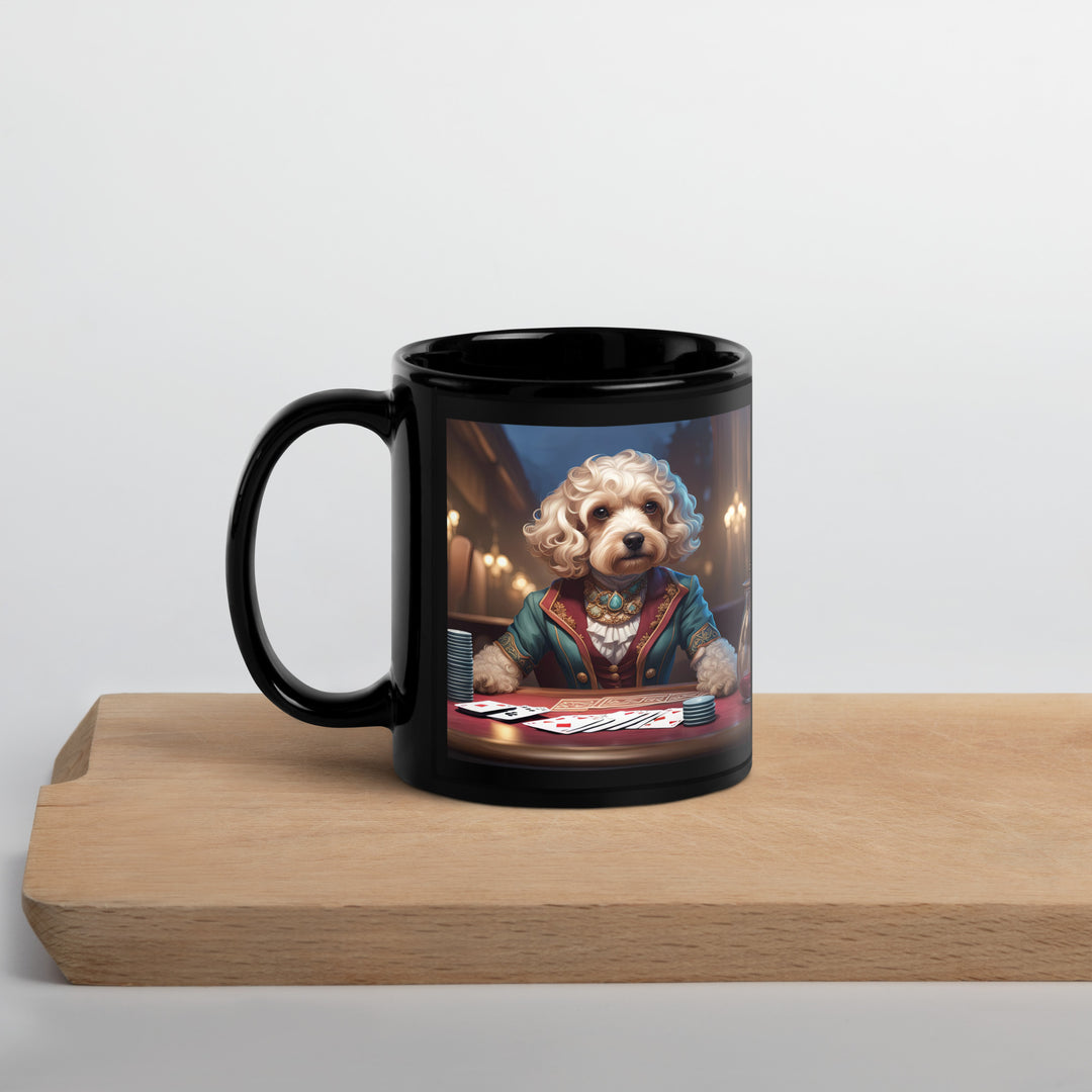 Cockapoo General- Black Glossy Mug v2