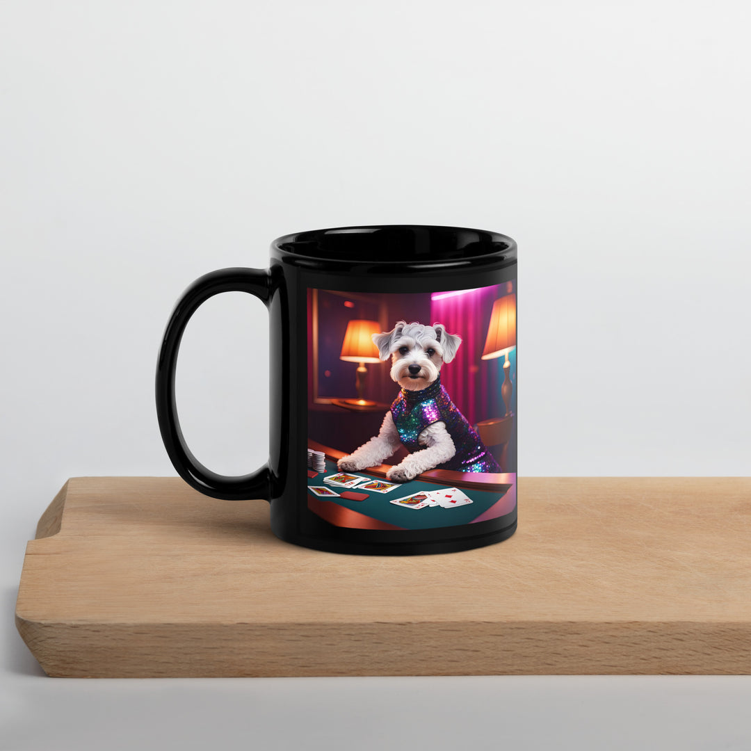 Schnoodle General- Black Glossy Mug v8