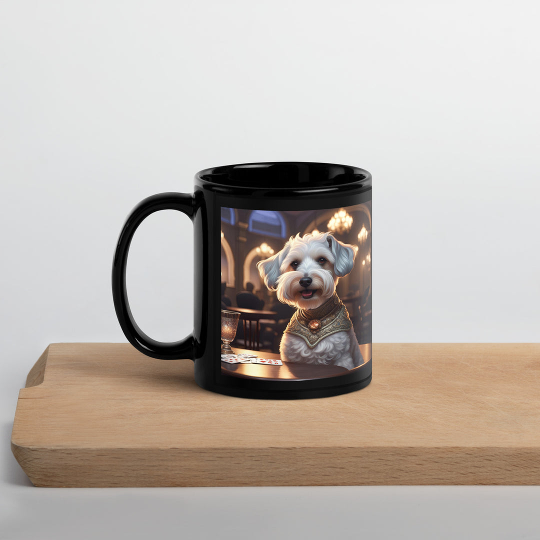 Schnoodle General- Black Glossy Mug v11